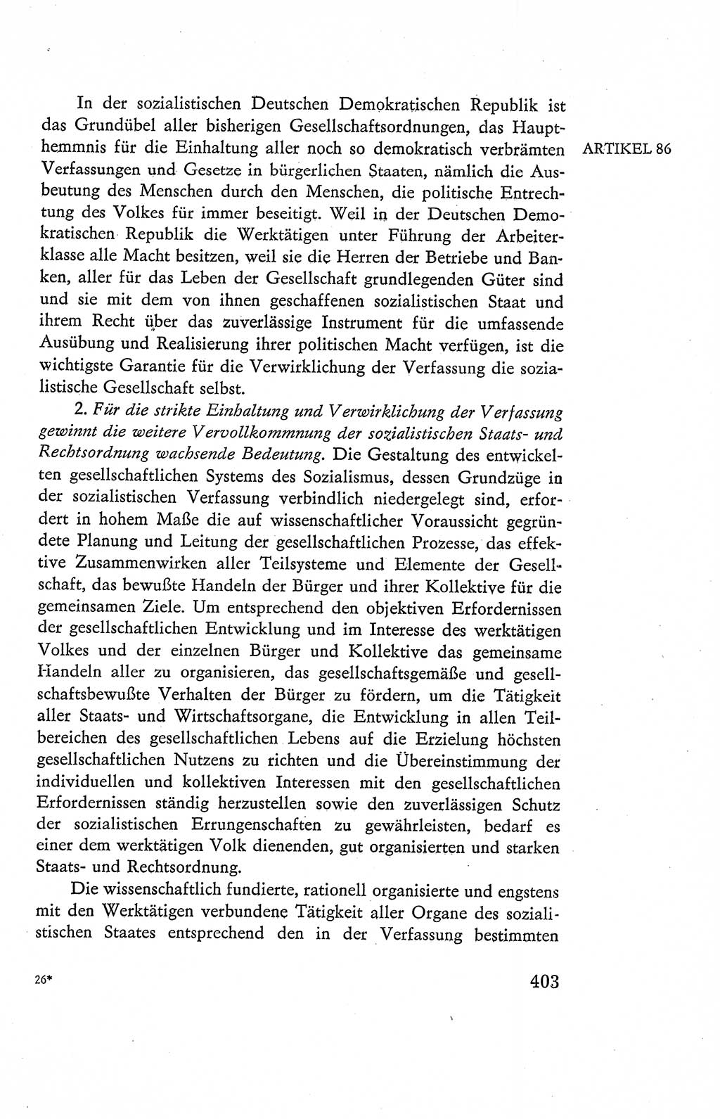 Verfassung der Deutschen Demokratischen Republik (DDR), Dokumente, Kommentar 1969, Band 2, Seite 403 (Verf. DDR Dok. Komm. 1969, Bd. 2, S. 403)