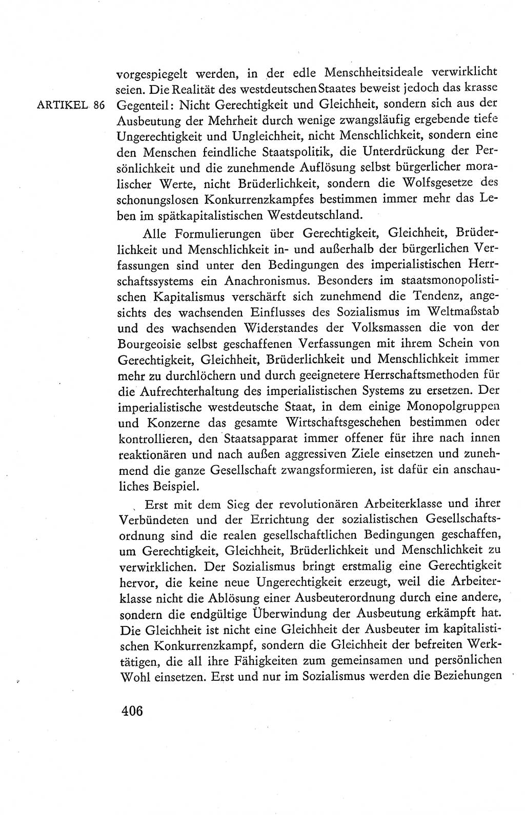 Verfassung der Deutschen Demokratischen Republik (DDR), Dokumente, Kommentar 1969, Band 2, Seite 406 (Verf. DDR Dok. Komm. 1969, Bd. 2, S. 406)