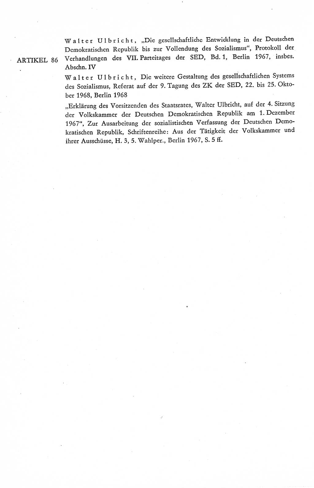 Verfassung der Deutschen Demokratischen Republik (DDR), Dokumente, Kommentar 1969, Band 2, Seite 408 (Verf. DDR Dok. Komm. 1969, Bd. 2, S. 408)