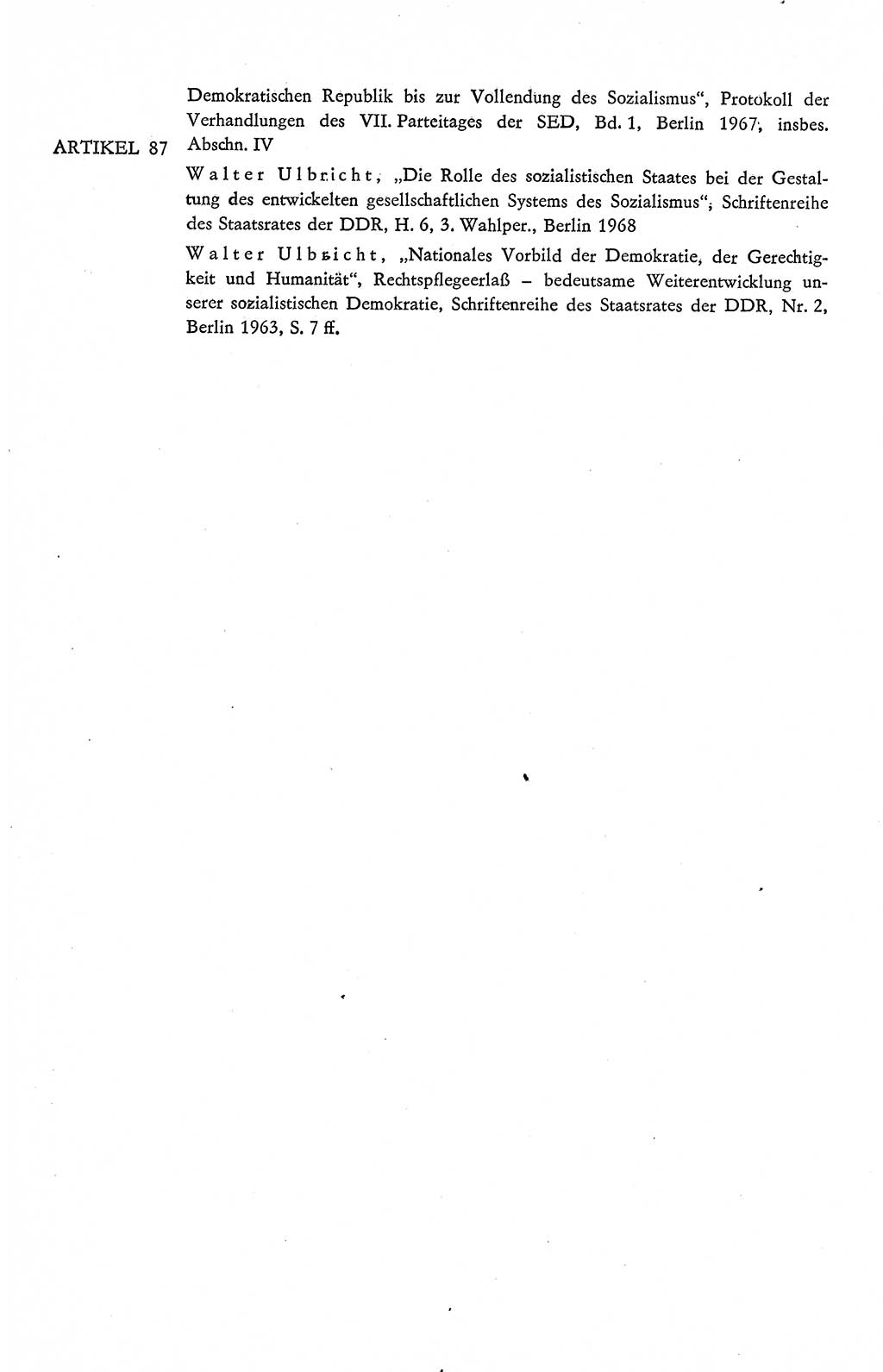Verfassung der Deutschen Demokratischen Republik (DDR), Dokumente, Kommentar 1969, Band 2, Seite 414 (Verf. DDR Dok. Komm. 1969, Bd. 2, S. 414)