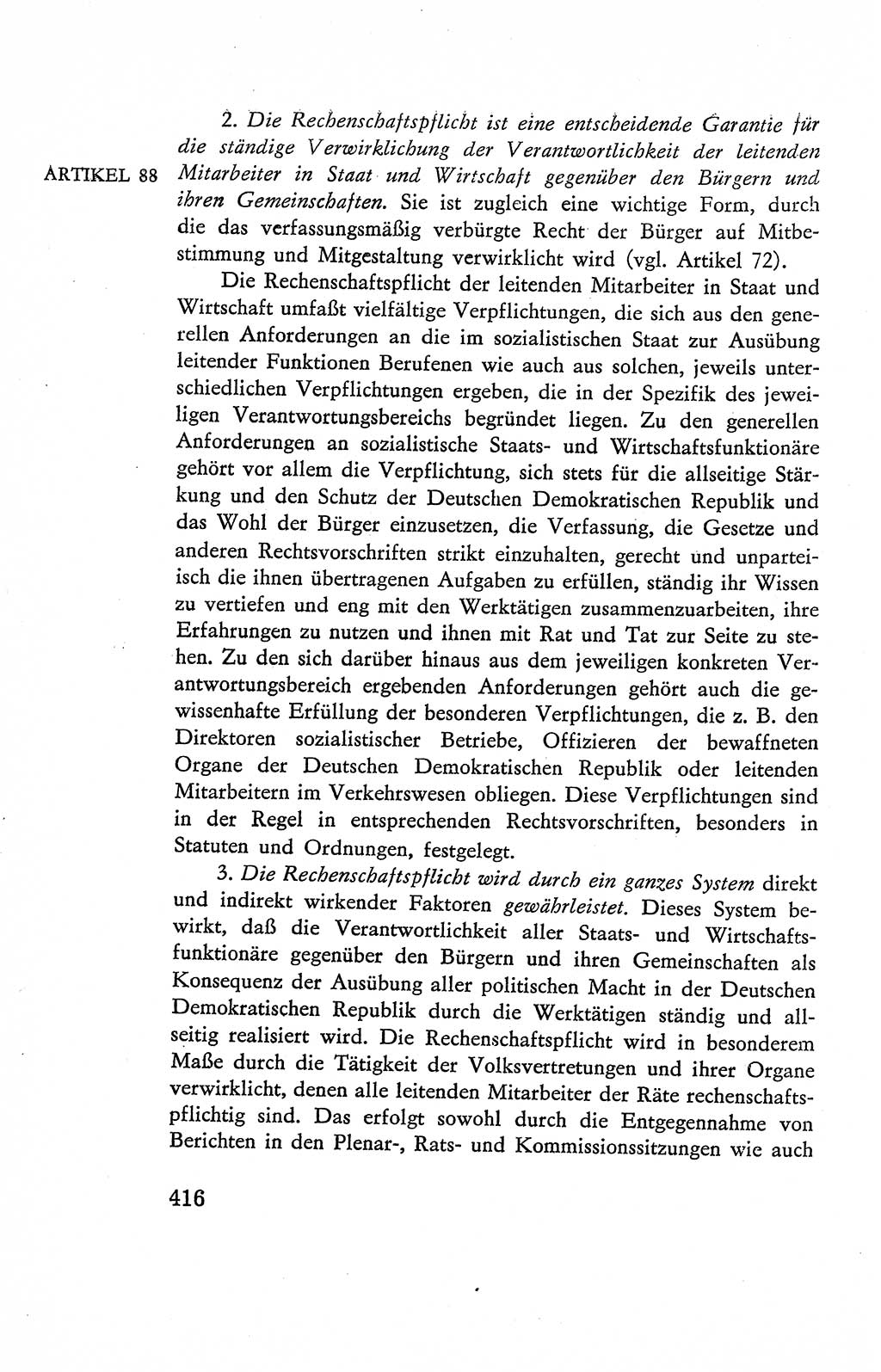 Verfassung der Deutschen Demokratischen Republik (DDR), Dokumente, Kommentar 1969, Band 2, Seite 416 (Verf. DDR Dok. Komm. 1969, Bd. 2, S. 416)