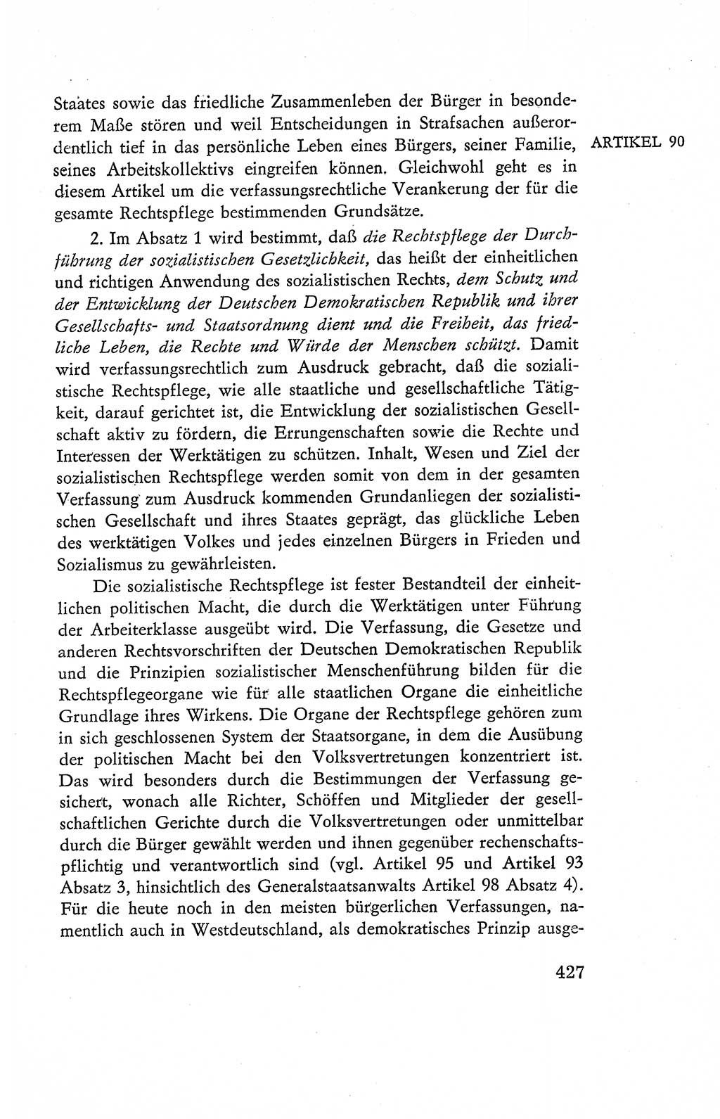 Verfassung der Deutschen Demokratischen Republik (DDR), Dokumente, Kommentar 1969, Band 2, Seite 427 (Verf. DDR Dok. Komm. 1969, Bd. 2, S. 427)