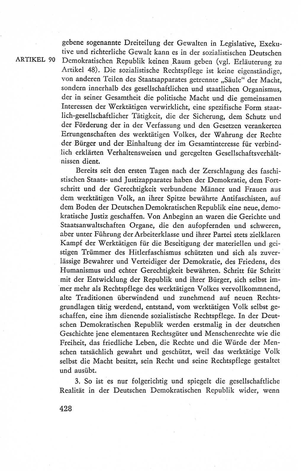 Verfassung der Deutschen Demokratischen Republik (DDR), Dokumente, Kommentar 1969, Band 2, Seite 428 (Verf. DDR Dok. Komm. 1969, Bd. 2, S. 428)