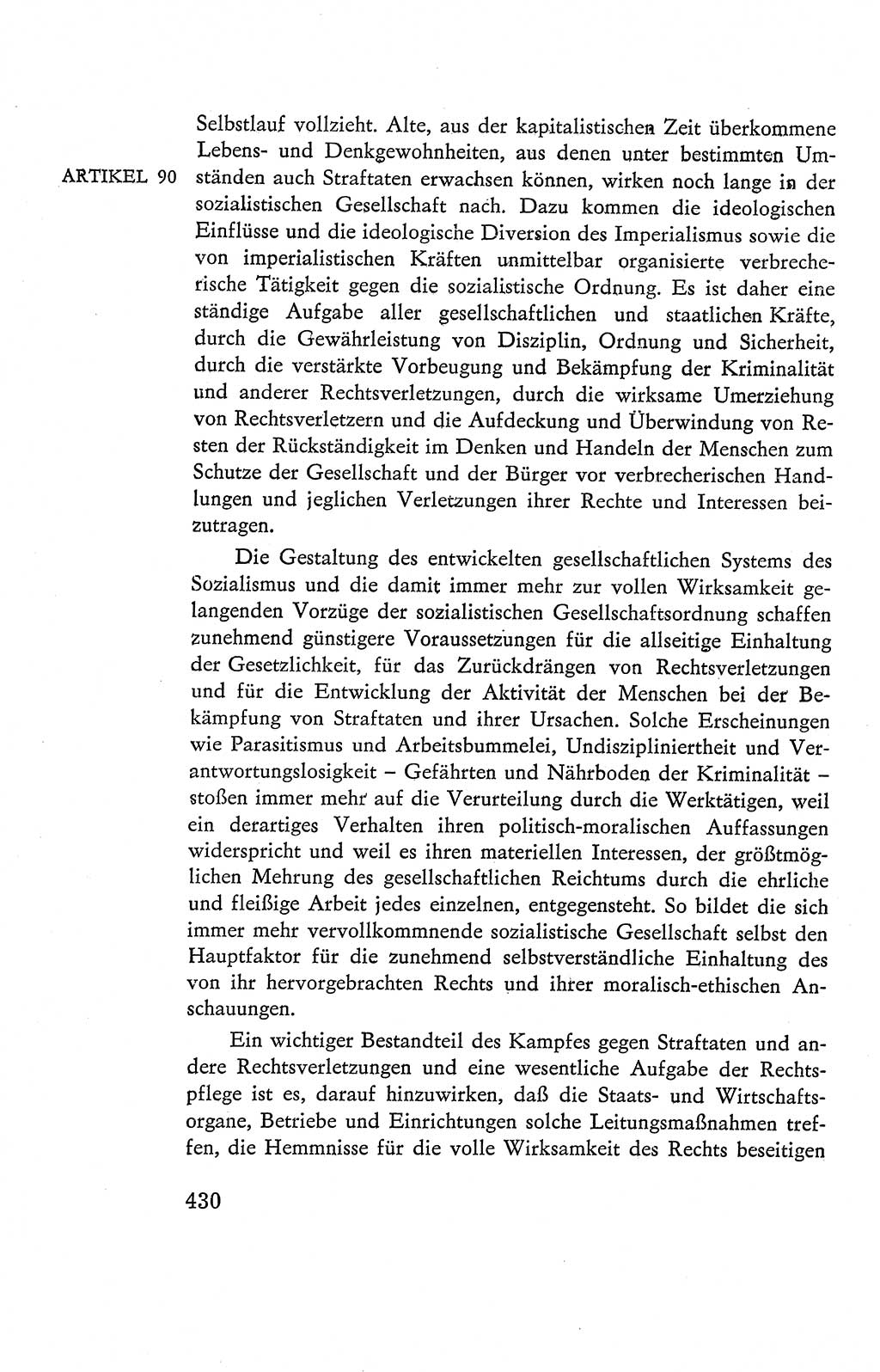 Verfassung der Deutschen Demokratischen Republik (DDR), Dokumente, Kommentar 1969, Band 2, Seite 430 (Verf. DDR Dok. Komm. 1969, Bd. 2, S. 430)