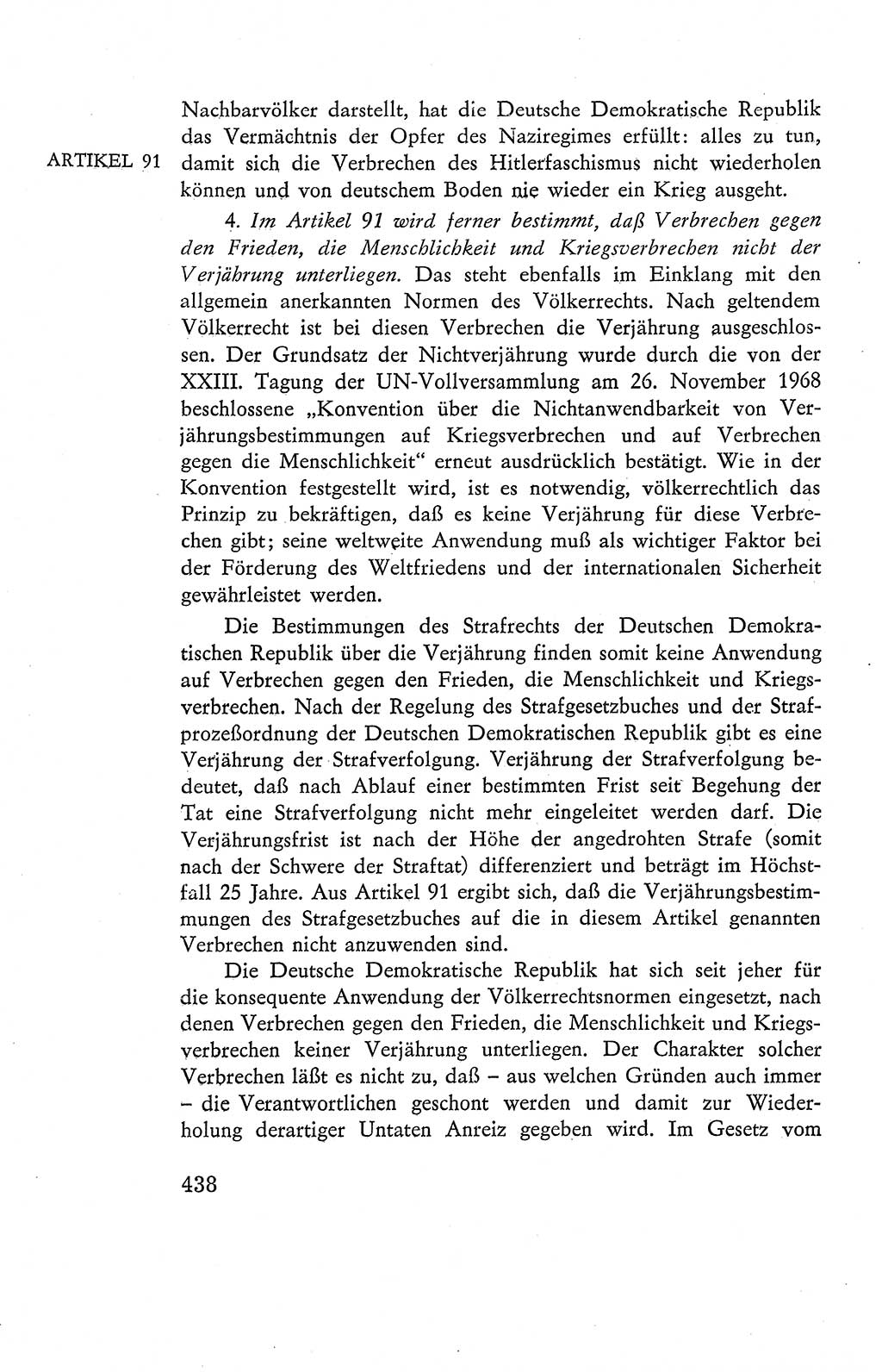 Verfassung der Deutschen Demokratischen Republik (DDR), Dokumente, Kommentar 1969, Band 2, Seite 438 (Verf. DDR Dok. Komm. 1969, Bd. 2, S. 438)