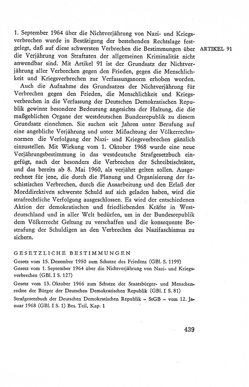 Verfassung der Deutschen Demokratischen Republik (DDR), Dokumente, Kommentar 1969, Band 2, Seite 439 (Verf. DDR Dok. Komm. 1969, Bd. 2, S. 439)