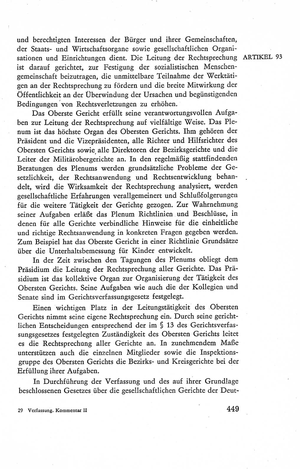 Verfassung der Deutschen Demokratischen Republik (DDR), Dokumente, Kommentar 1969, Band 2, Seite 449 (Verf. DDR Dok. Komm. 1969, Bd. 2, S. 449)