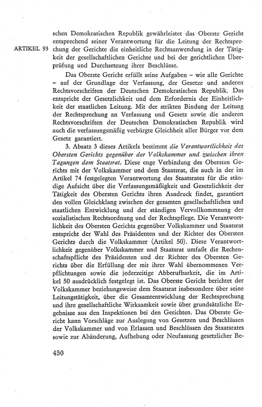 Verfassung der Deutschen Demokratischen Republik (DDR), Dokumente, Kommentar 1969, Band 2, Seite 450 (Verf. DDR Dok. Komm. 1969, Bd. 2, S. 450)