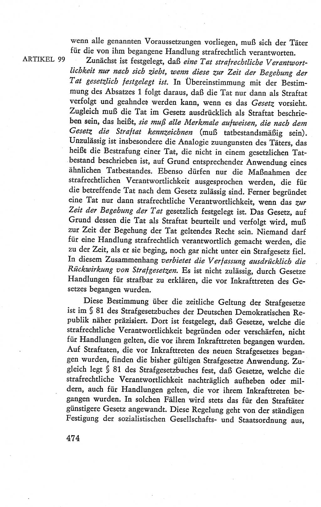Verfassung der Deutschen Demokratischen Republik (DDR), Dokumente, Kommentar 1969, Band 2, Seite 474 (Verf. DDR Dok. Komm. 1969, Bd. 2, S. 474)