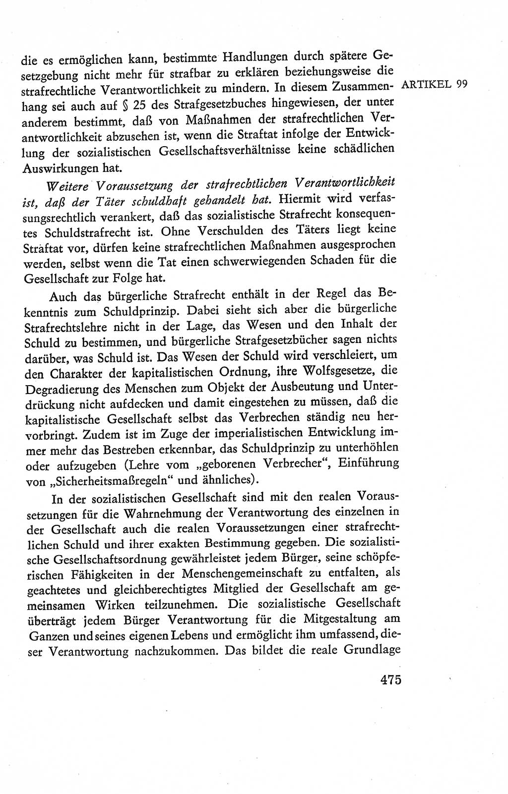 Verfassung der Deutschen Demokratischen Republik (DDR), Dokumente, Kommentar 1969, Band 2, Seite 475 (Verf. DDR Dok. Komm. 1969, Bd. 2, S. 475)