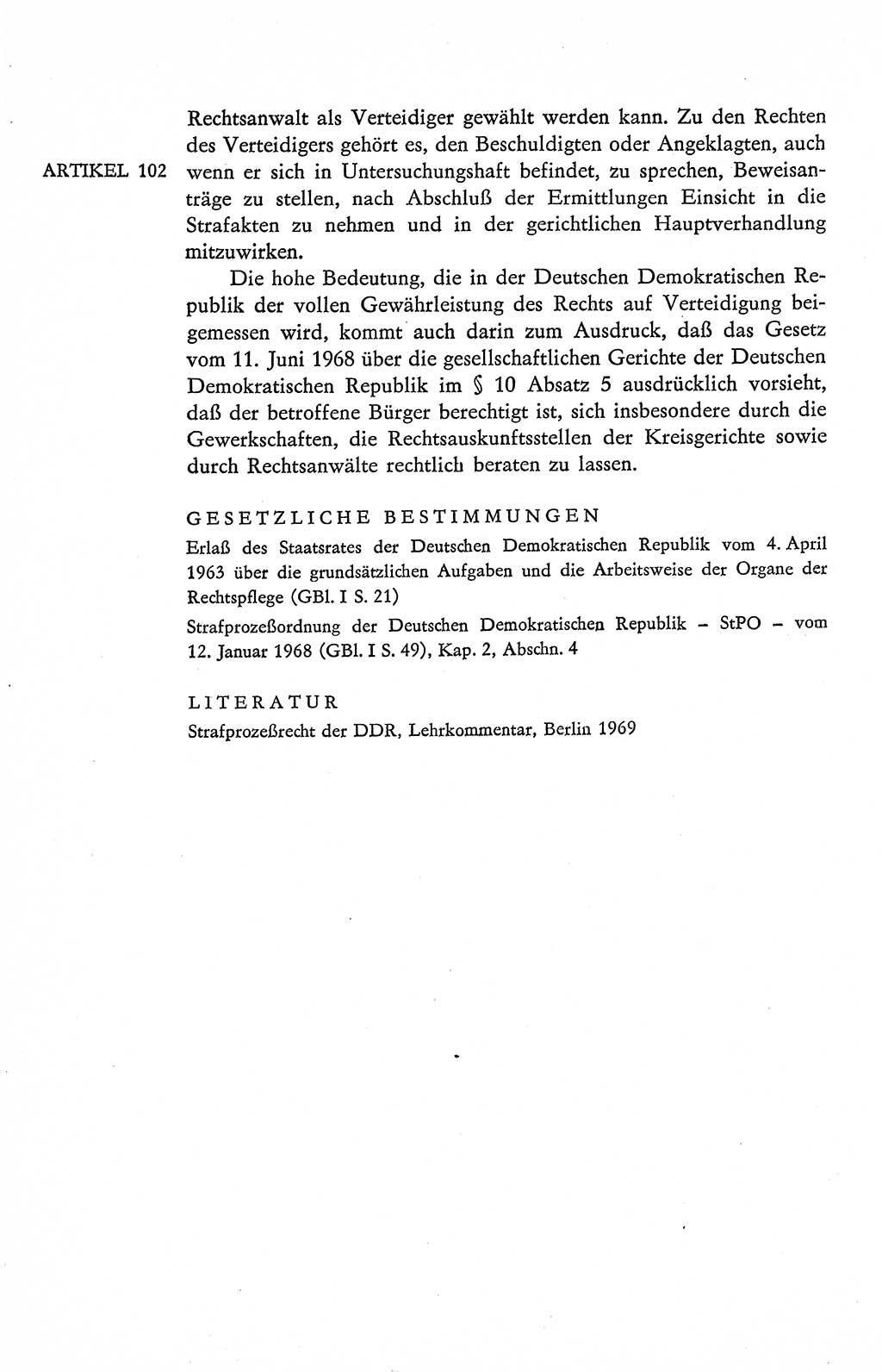 Verfassung der Deutschen Demokratischen Republik (DDR), Dokumente, Kommentar 1969, Band 2, Seite 488 (Verf. DDR Dok. Komm. 1969, Bd. 2, S. 488)