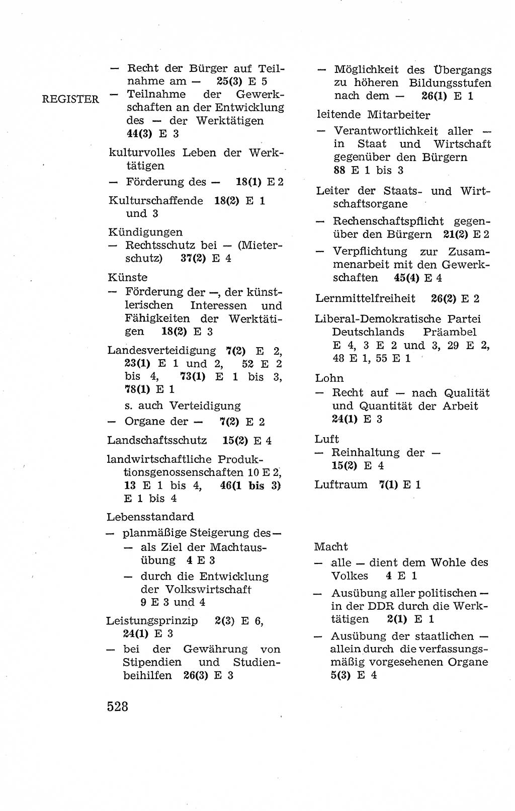 Verfassung der Deutschen Demokratischen Republik (DDR), Dokumente, Kommentar 1969, Band 2, Seite 528 (Verf. DDR Dok. Komm. 1969, Bd. 2, S. 528)