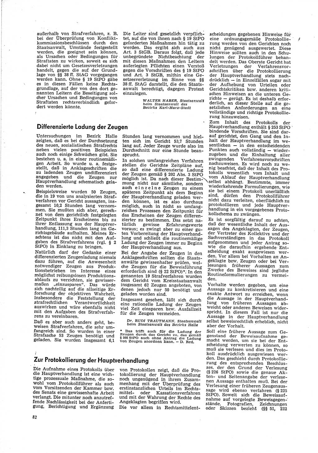 Neue Justiz (NJ), Zeitschrift für Recht und Rechtswissenschaft [Deutsche Demokratische Republik (DDR)], 23. Jahrgang 1969, Seite 82 (NJ DDR 1969, S. 82)