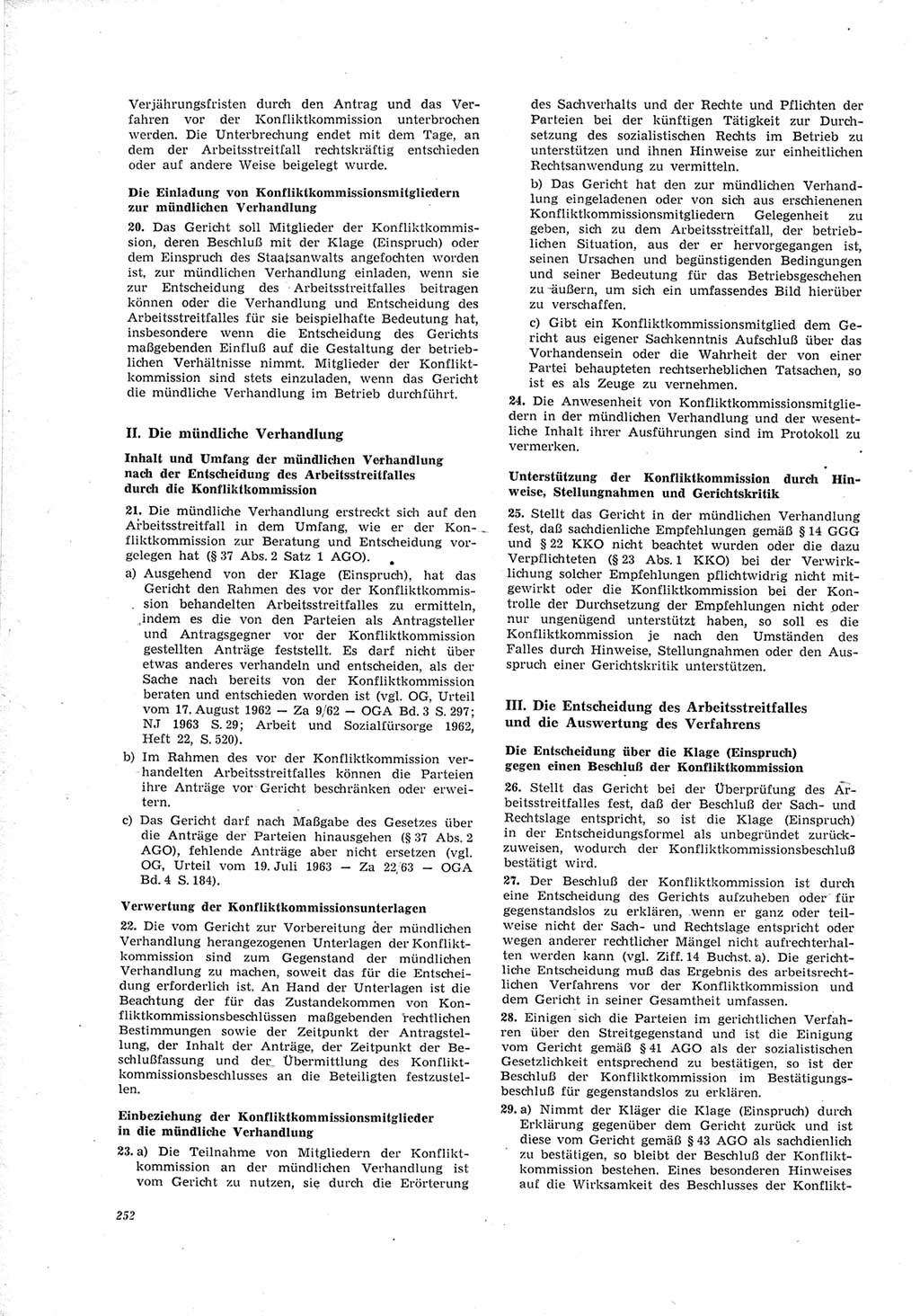Neue Justiz (NJ), Zeitschrift für Recht und Rechtswissenschaft [Deutsche Demokratische Republik (DDR)], 23. Jahrgang 1969, Seite 252 (NJ DDR 1969, S. 252)