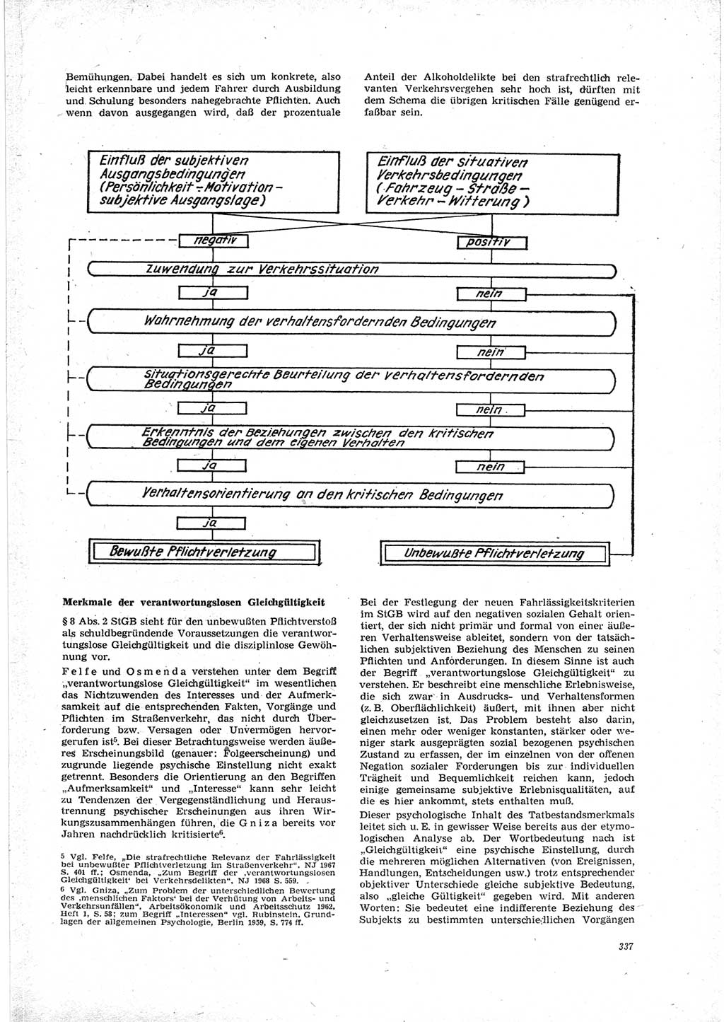 Neue Justiz (NJ), Zeitschrift für Recht und Rechtswissenschaft [Deutsche Demokratische Republik (DDR)], 23. Jahrgang 1969, Seite 337 (NJ DDR 1969, S. 337)