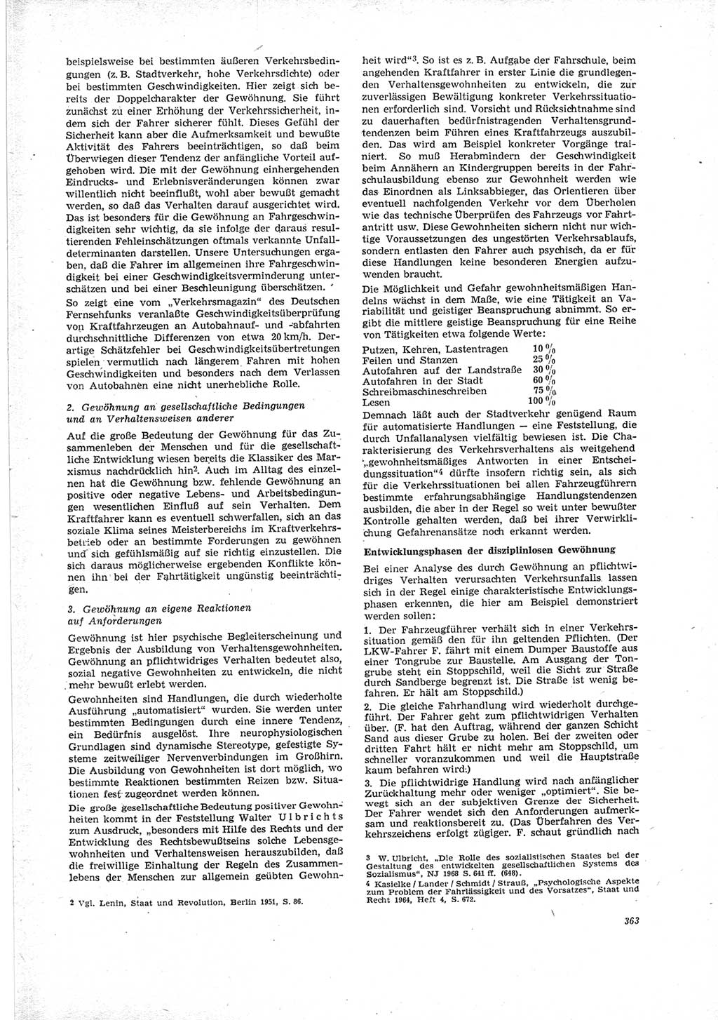 Neue Justiz (NJ), Zeitschrift für Recht und Rechtswissenschaft [Deutsche Demokratische Republik (DDR)], 23. Jahrgang 1969, Seite 363 (NJ DDR 1969, S. 363)