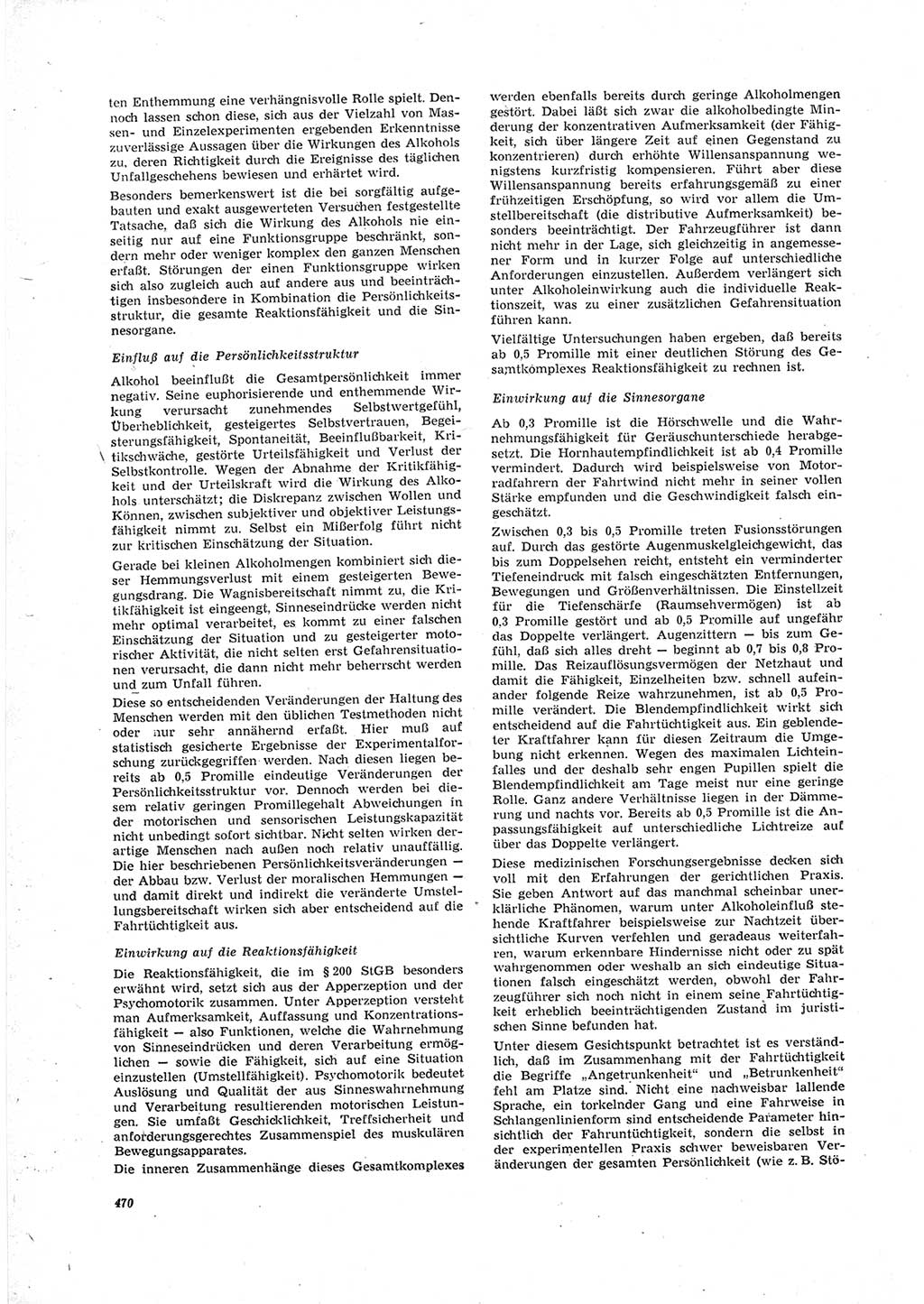 Neue Justiz (NJ), Zeitschrift für Recht und Rechtswissenschaft [Deutsche Demokratische Republik (DDR)], 23. Jahrgang 1969, Seite 470 (NJ DDR 1969, S. 470)