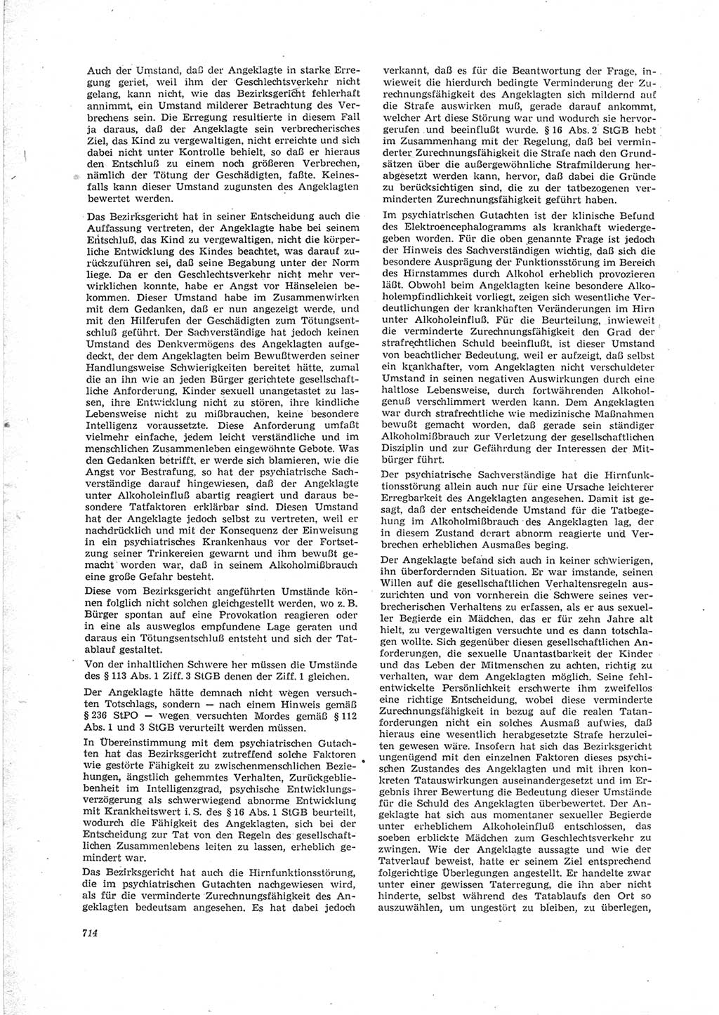 Neue Justiz (NJ), Zeitschrift für Recht und Rechtswissenschaft [Deutsche Demokratische Republik (DDR)], 23. Jahrgang 1969, Seite 714 (NJ DDR 1969, S. 714)