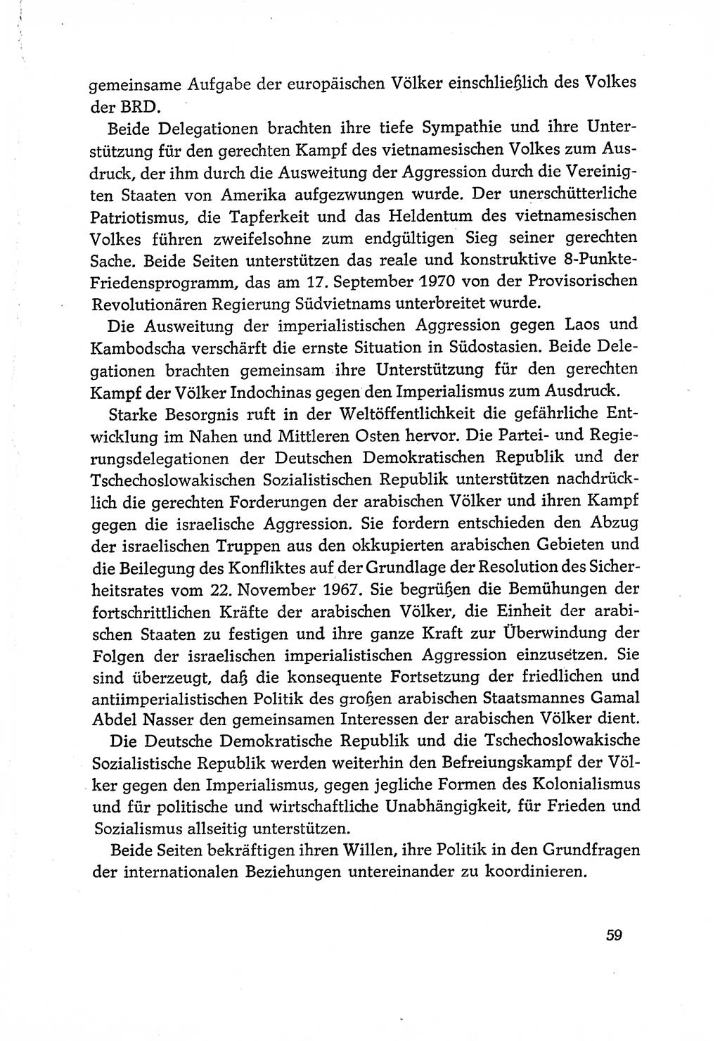 Dokumente der Sozialistischen Einheitspartei Deutschlands (SED) [Deutsche Demokratische Republik (DDR)] 1970-1971, Seite 59 (Dok. SED DDR 1970-1971, S. 59)