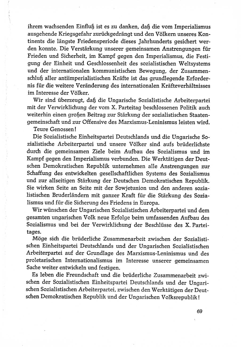 Dokumente der Sozialistischen Einheitspartei Deutschlands (SED) [Deutsche Demokratische Republik (DDR)] 1970-1971, Seite 69 (Dok. SED DDR 1970-1971, S. 69)