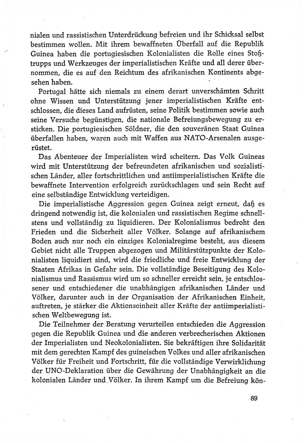 Dokumente der Sozialistischen Einheitspartei Deutschlands (SED) [Deutsche Demokratische Republik (DDR)] 1970-1971, Seite 89 (Dok. SED DDR 1970-1971, S. 89)