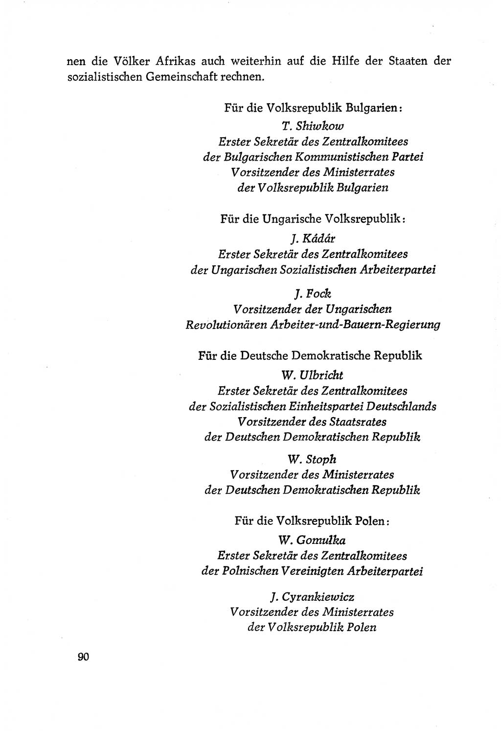 Dokumente der Sozialistischen Einheitspartei Deutschlands (SED) [Deutsche Demokratische Republik (DDR)] 1970-1971, Seite 90 (Dok. SED DDR 1970-1971, S. 90)
