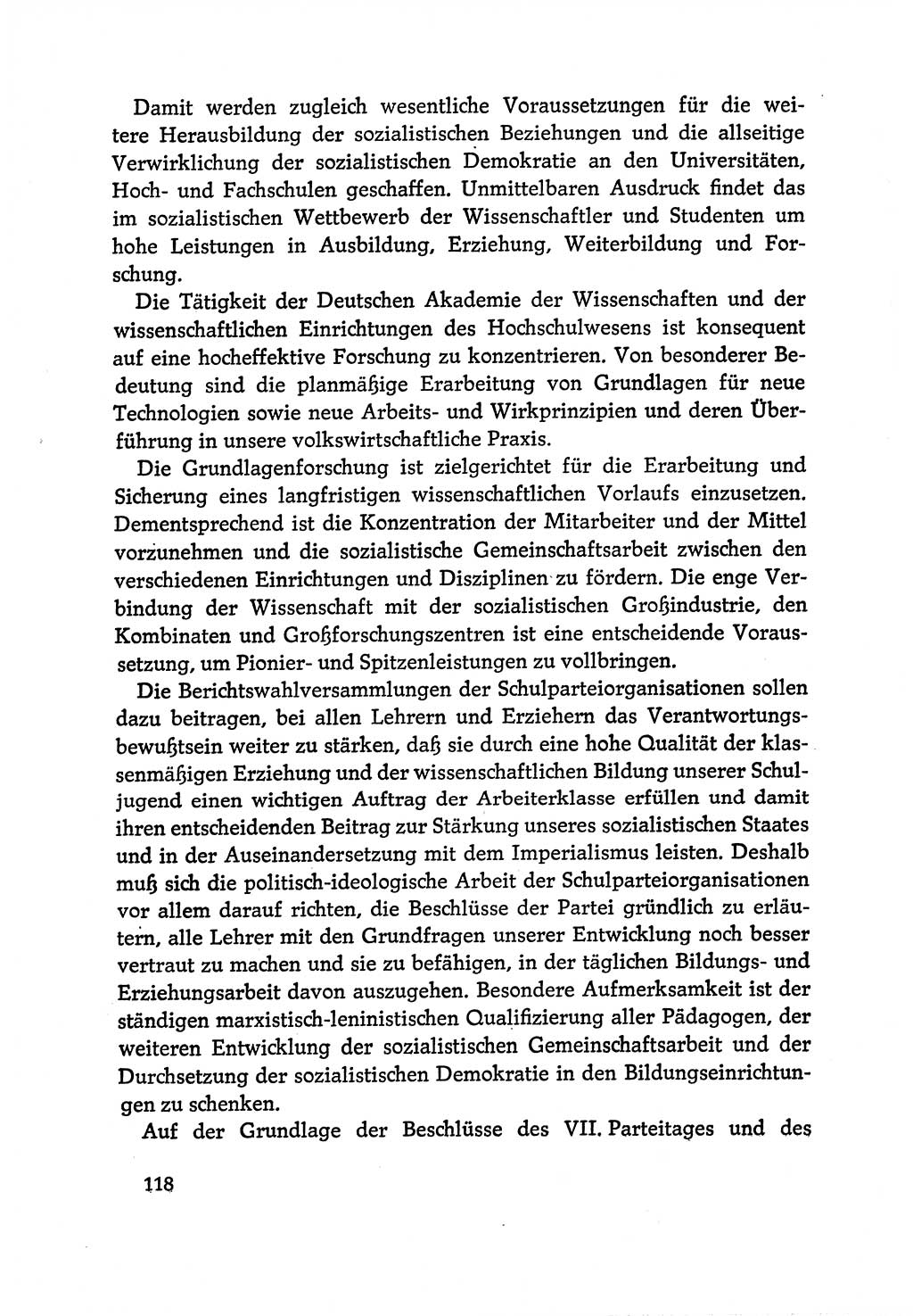 Dokumente der Sozialistischen Einheitspartei Deutschlands (SED) [Deutsche Demokratische Republik (DDR)] 1970-1971, Seite 118 (Dok. SED DDR 1970-1971, S. 118)