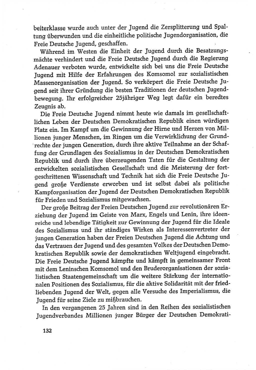 Dokumente der Sozialistischen Einheitspartei Deutschlands (SED) [Deutsche Demokratische Republik (DDR)] 1970-1971, Seite 132 (Dok. SED DDR 1970-1971, S. 132)