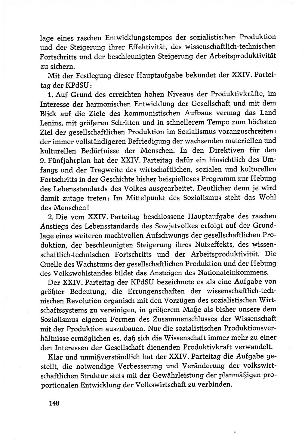 Dokumente der Sozialistischen Einheitspartei Deutschlands (SED) [Deutsche Demokratische Republik (DDR)] 1970-1971, Seite 148 (Dok. SED DDR 1970-1971, S. 148)