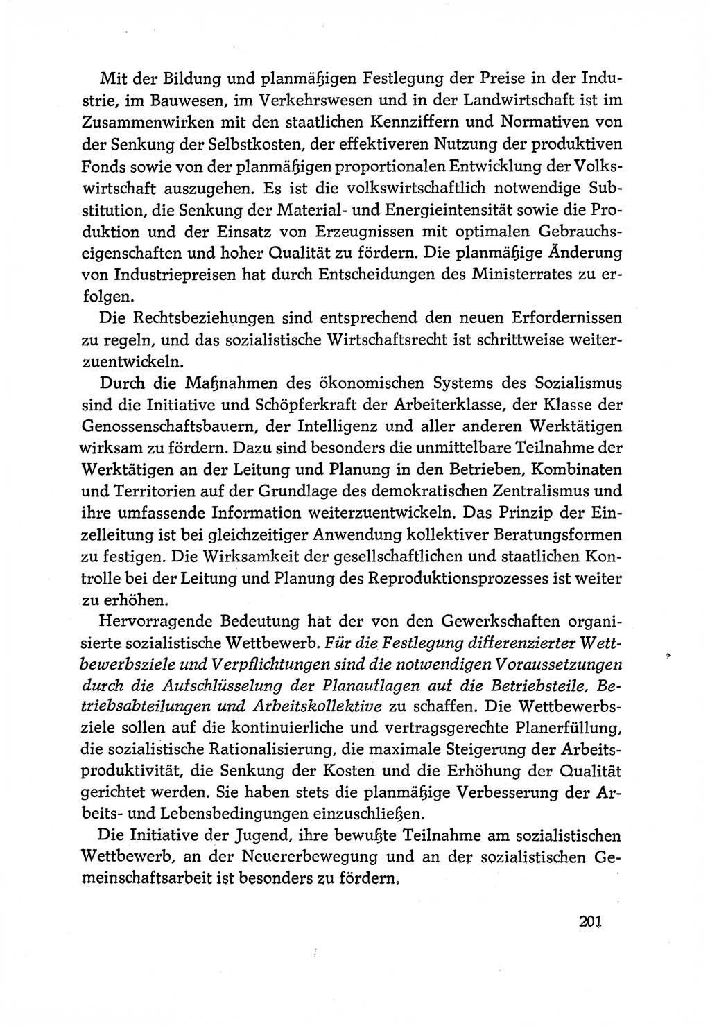 Dokumente der Sozialistischen Einheitspartei Deutschlands (SED) [Deutsche Demokratische Republik (DDR)] 1970-1971, Seite 201 (Dok. SED DDR 1970-1971, S. 201)