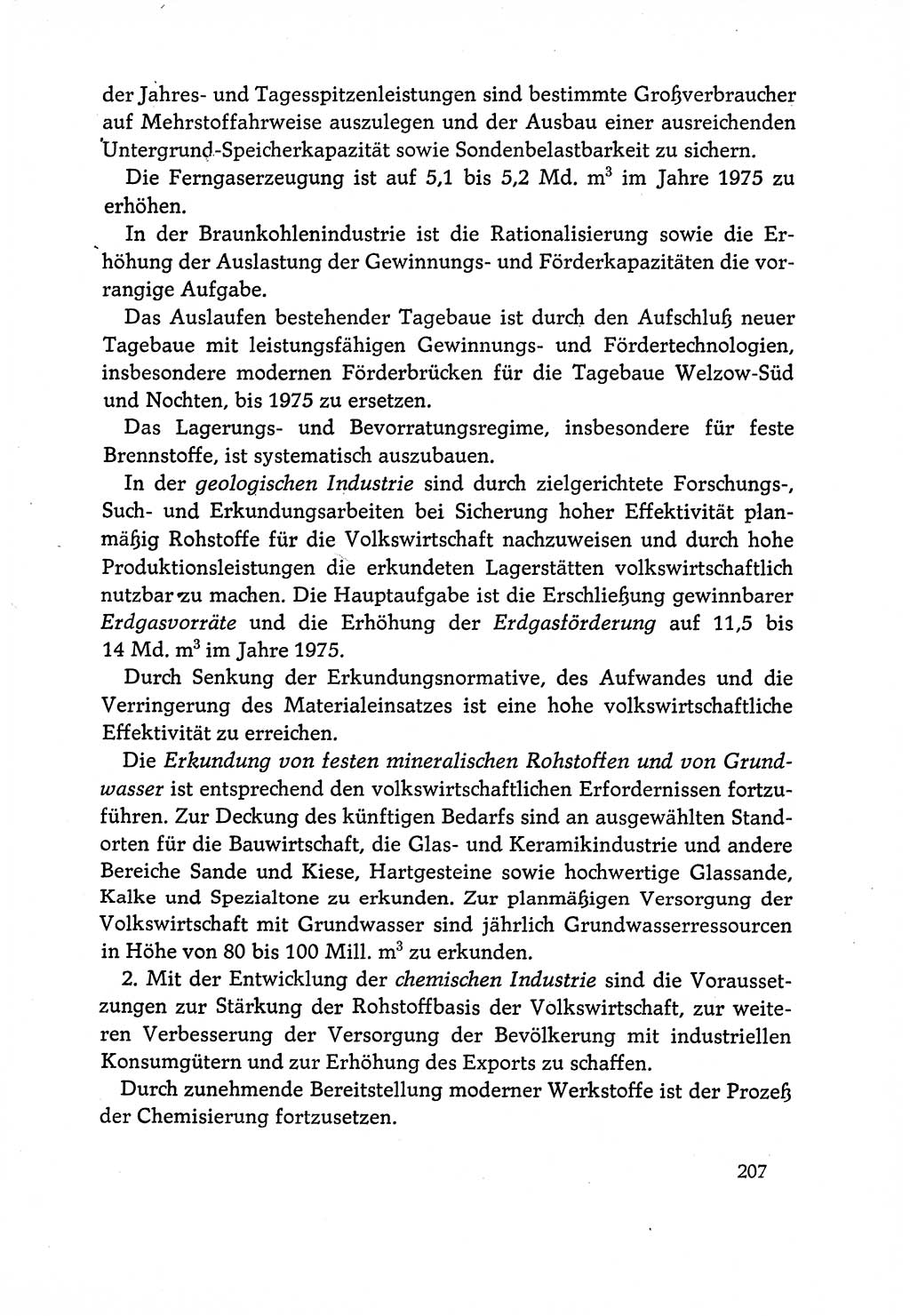 Dokumente der Sozialistischen Einheitspartei Deutschlands (SED) [Deutsche Demokratische Republik (DDR)] 1970-1971, Seite 207 (Dok. SED DDR 1970-1971, S. 207)