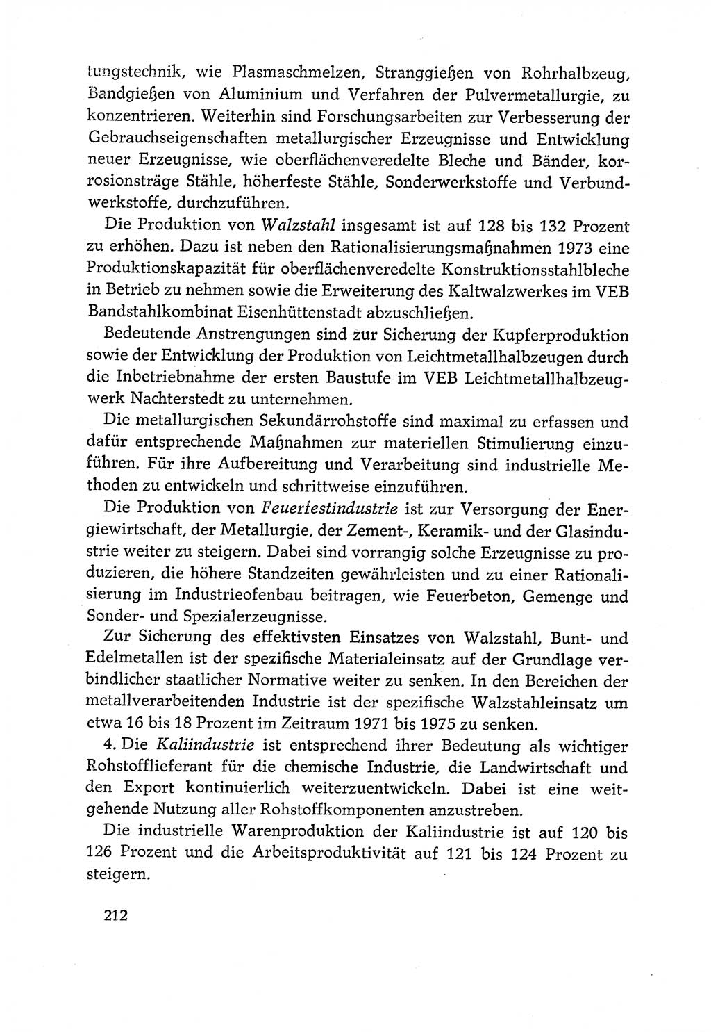 Dokumente der Sozialistischen Einheitspartei Deutschlands (SED) [Deutsche Demokratische Republik (DDR)] 1970-1971, Seite 212 (Dok. SED DDR 1970-1971, S. 212)