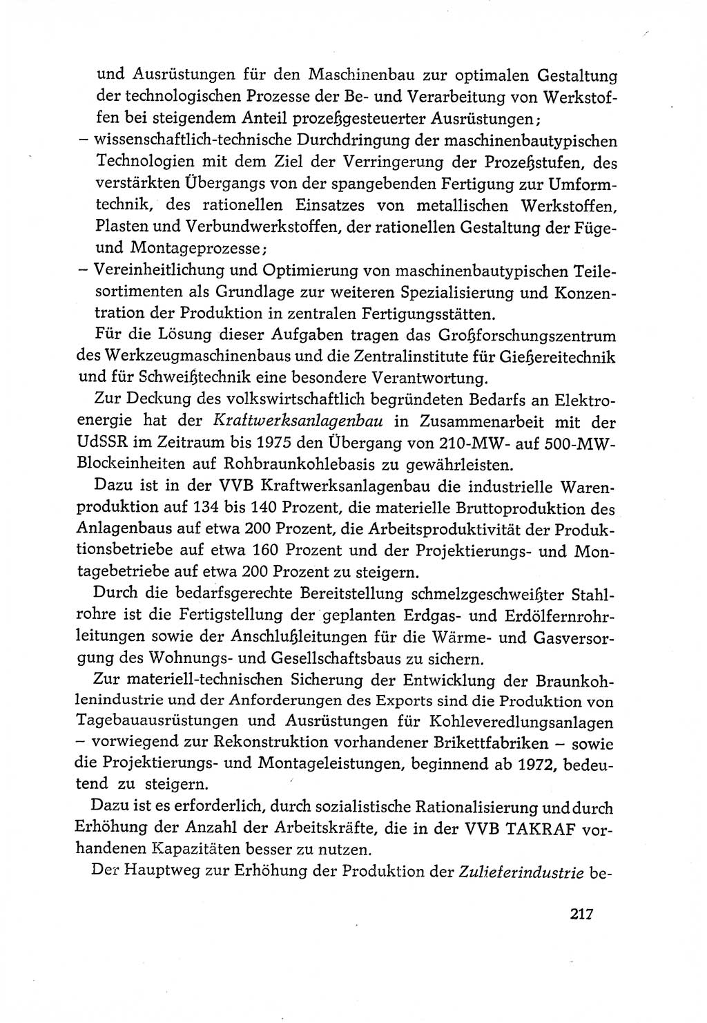 Dokumente der Sozialistischen Einheitspartei Deutschlands (SED) [Deutsche Demokratische Republik (DDR)] 1970-1971, Seite 217 (Dok. SED DDR 1970-1971, S. 217)