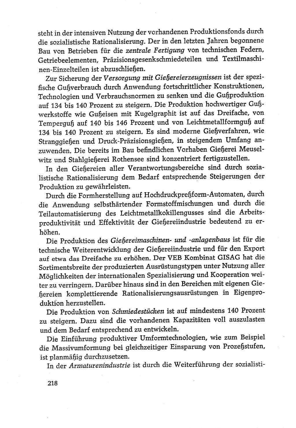Dokumente der Sozialistischen Einheitspartei Deutschlands (SED) [Deutsche Demokratische Republik (DDR)] 1970-1971, Seite 218 (Dok. SED DDR 1970-1971, S. 218)