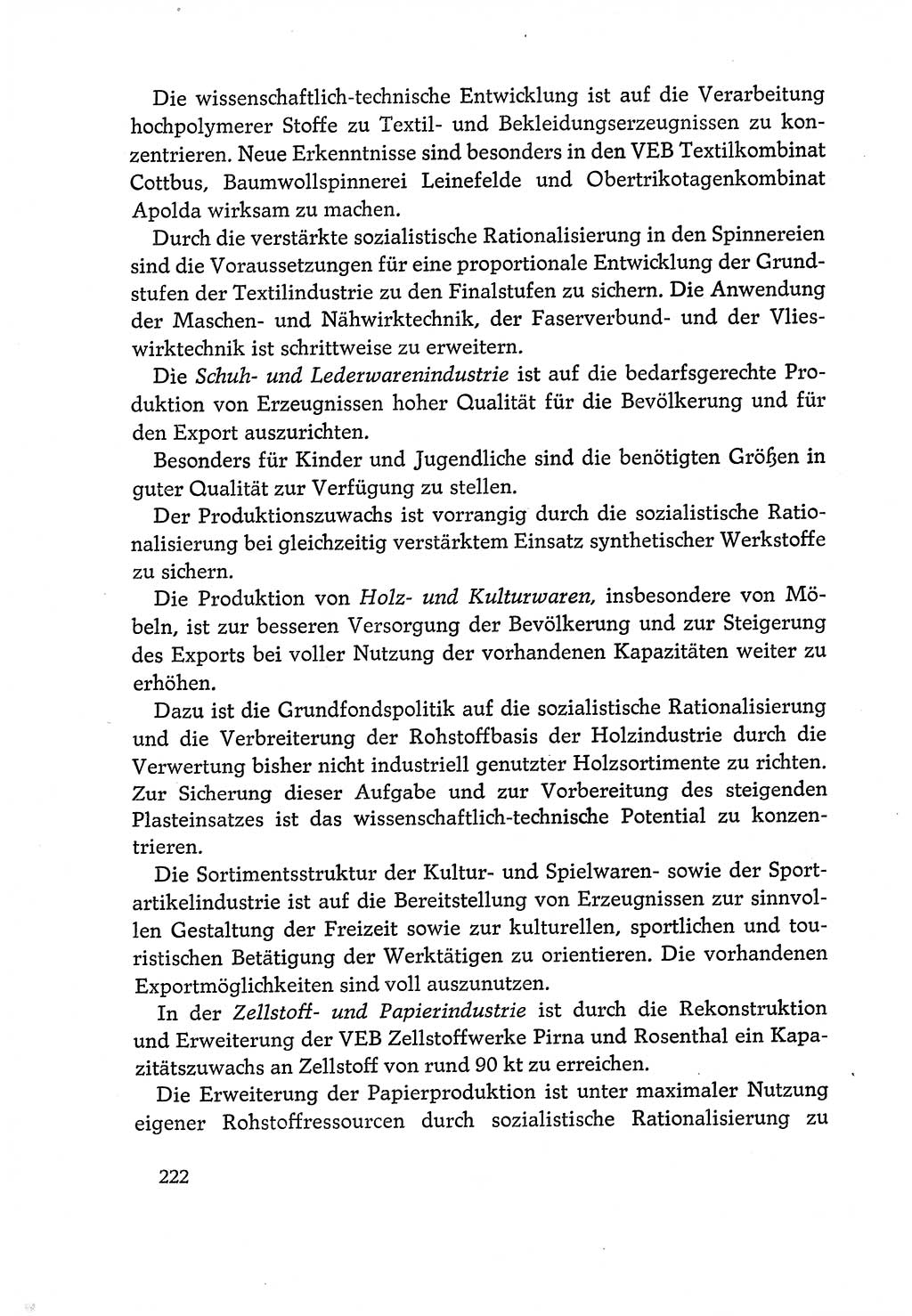 Dokumente der Sozialistischen Einheitspartei Deutschlands (SED) [Deutsche Demokratische Republik (DDR)] 1970-1971, Seite 222 (Dok. SED DDR 1970-1971, S. 222)
