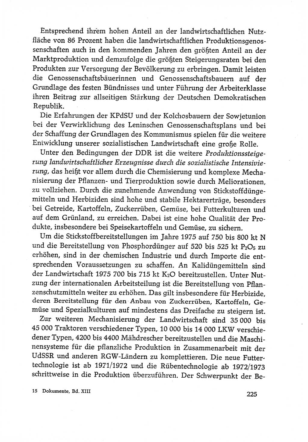 Dokumente der Sozialistischen Einheitspartei Deutschlands (SED) [Deutsche Demokratische Republik (DDR)] 1970-1971, Seite 225 (Dok. SED DDR 1970-1971, S. 225)