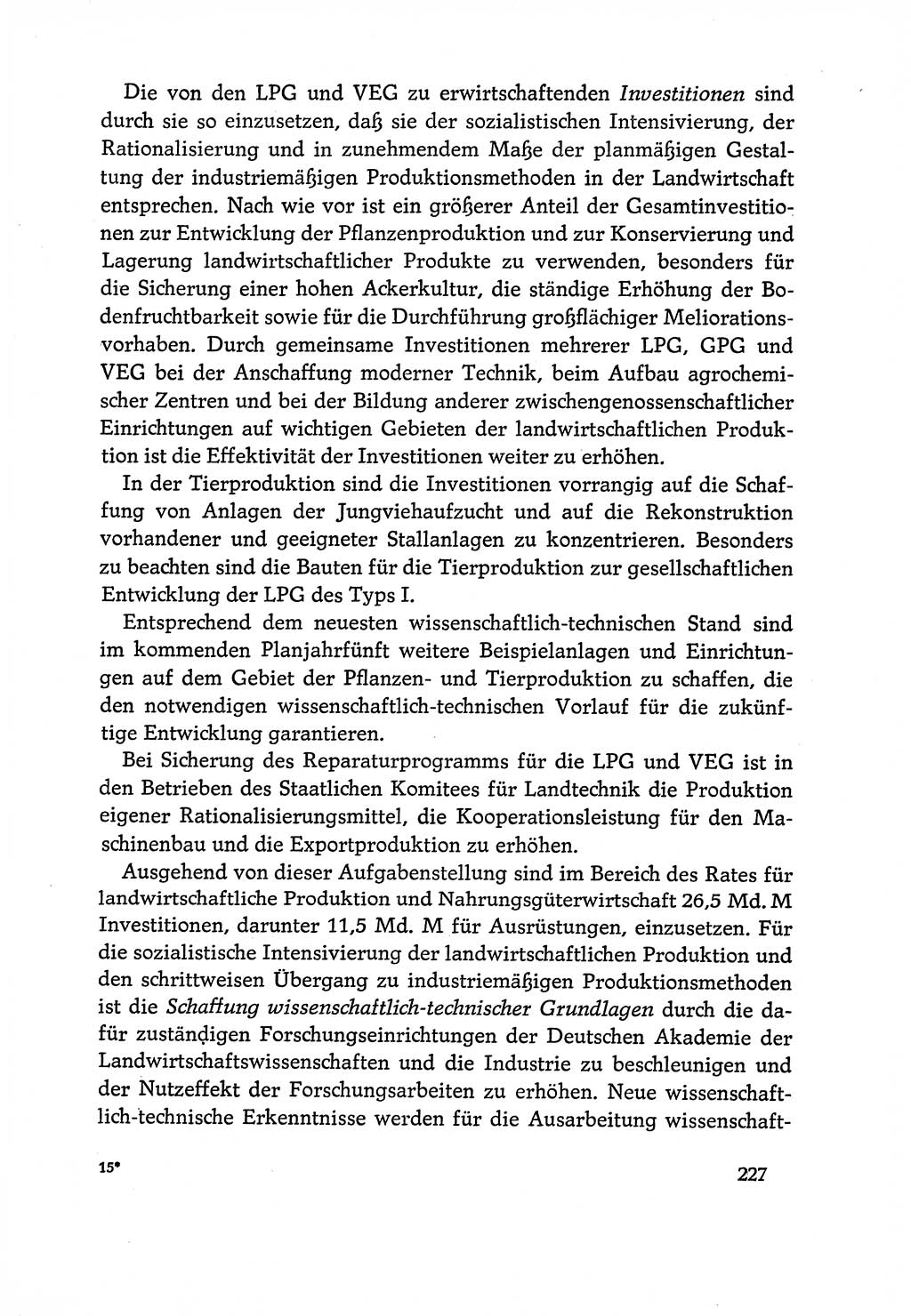 Dokumente der Sozialistischen Einheitspartei Deutschlands (SED) [Deutsche Demokratische Republik (DDR)] 1970-1971, Seite 227 (Dok. SED DDR 1970-1971, S. 227)