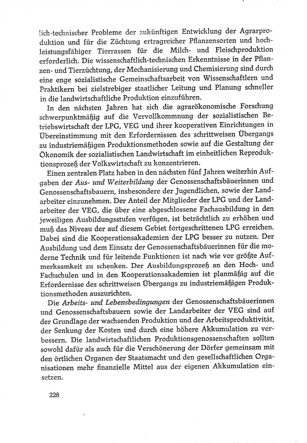 Dokumente der Sozialistischen Einheitspartei Deutschlands (SED) [Deutsche Demokratische Republik (DDR)] 1970-1971, Seite 228 (Dok. SED DDR 1970-1971, S. 228)