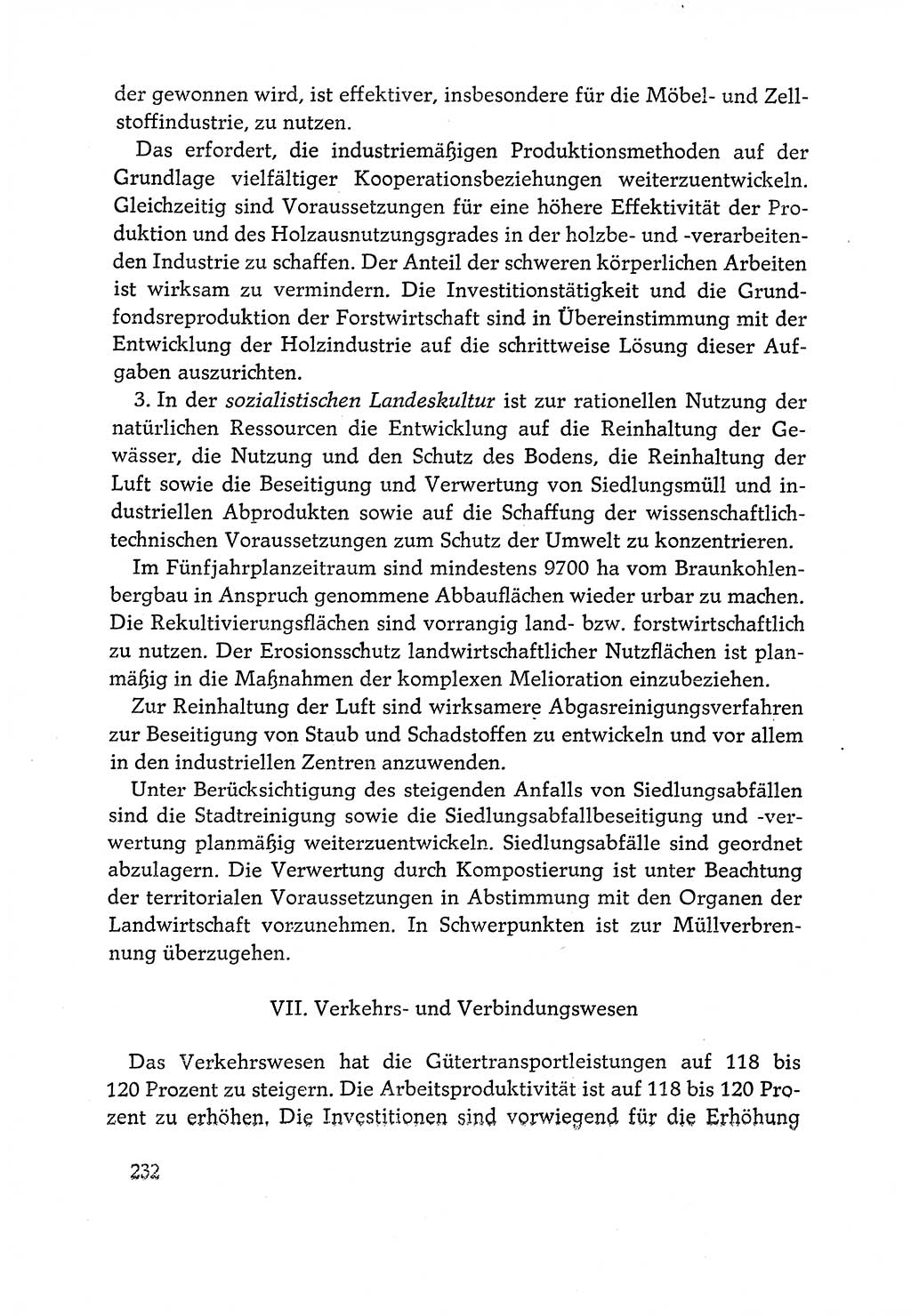 Dokumente der Sozialistischen Einheitspartei Deutschlands (SED) [Deutsche Demokratische Republik (DDR)] 1970-1971, Seite 232 (Dok. SED DDR 1970-1971, S. 232)