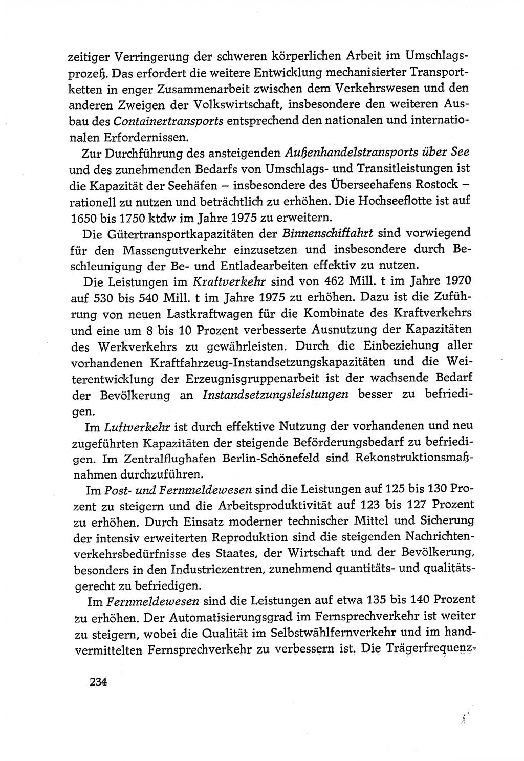 Dokumente der Sozialistischen Einheitspartei Deutschlands (SED) [Deutsche Demokratische Republik (DDR)] 1970-1971, Seite 234 (Dok. SED DDR 1970-1971, S. 234)