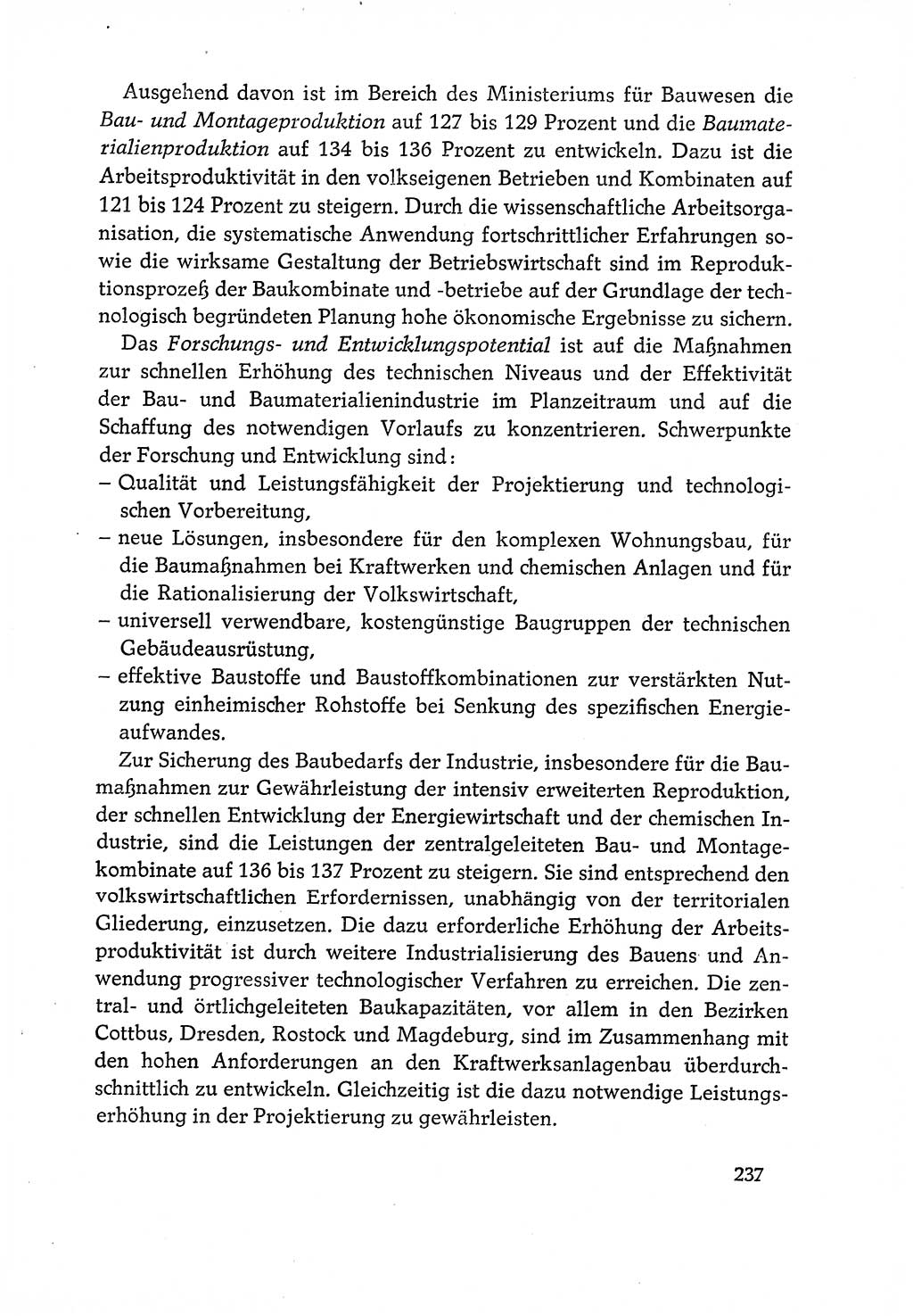 Dokumente der Sozialistischen Einheitspartei Deutschlands (SED) [Deutsche Demokratische Republik (DDR)] 1970-1971, Seite 237 (Dok. SED DDR 1970-1971, S. 237)