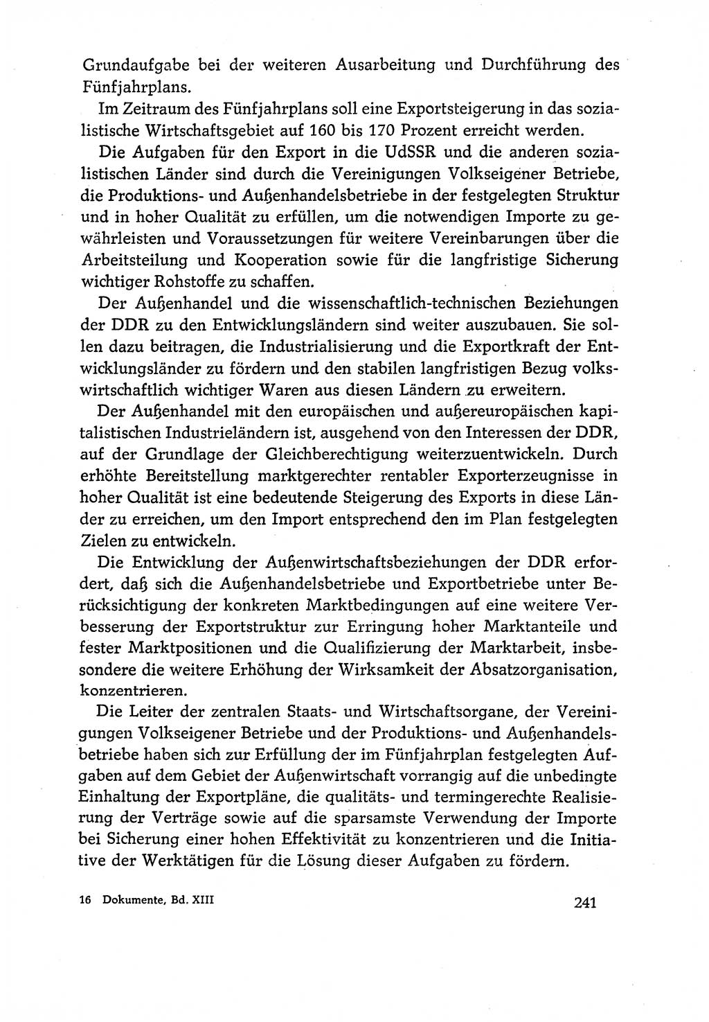 Dokumente der Sozialistischen Einheitspartei Deutschlands (SED) [Deutsche Demokratische Republik (DDR)] 1970-1971, Seite 241 (Dok. SED DDR 1970-1971, S. 241)