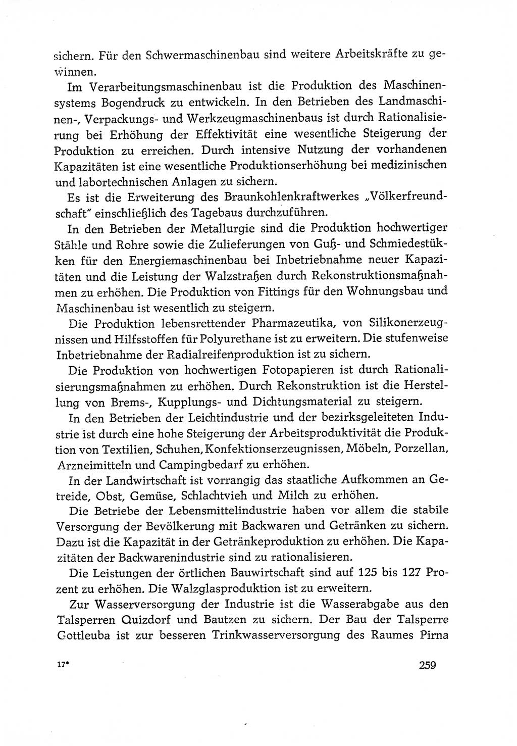 Dokumente der Sozialistischen Einheitspartei Deutschlands (SED) [Deutsche Demokratische Republik (DDR)] 1970-1971, Seite 259 (Dok. SED DDR 1970-1971, S. 259)
