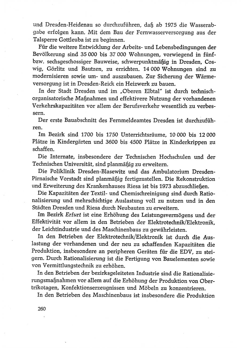 Dokumente der Sozialistischen Einheitspartei Deutschlands (SED) [Deutsche Demokratische Republik (DDR)] 1970-1971, Seite 260 (Dok. SED DDR 1970-1971, S. 260)