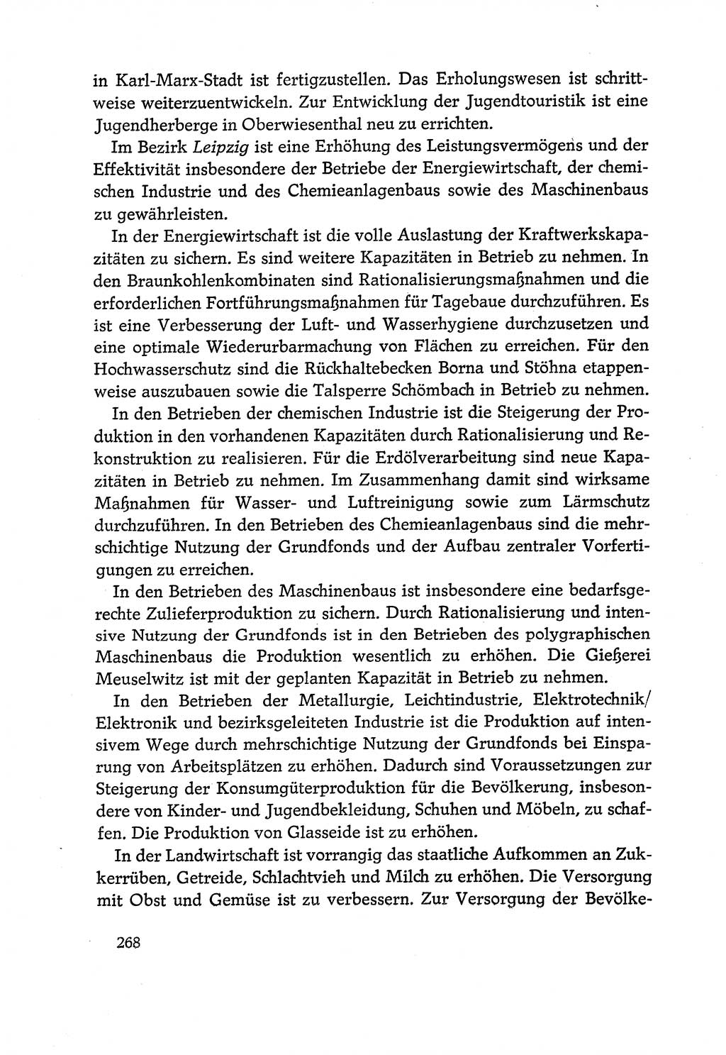Dokumente der Sozialistischen Einheitspartei Deutschlands (SED) [Deutsche Demokratische Republik (DDR)] 1970-1971, Seite 268 (Dok. SED DDR 1970-1971, S. 268)