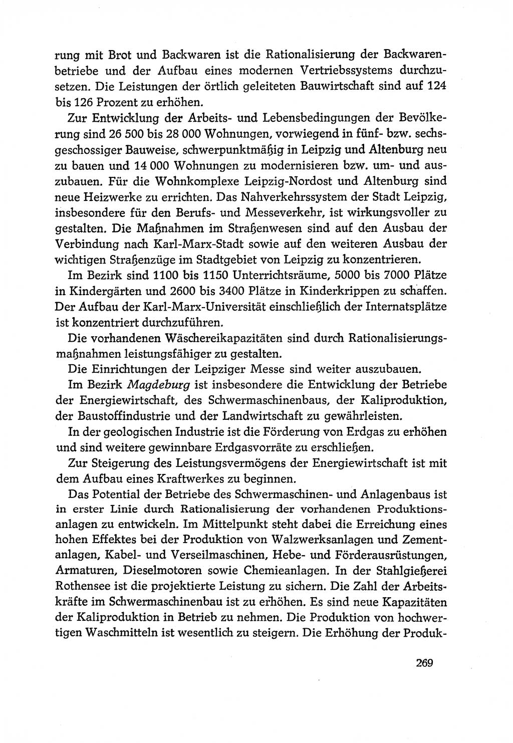 Dokumente der Sozialistischen Einheitspartei Deutschlands (SED) [Deutsche Demokratische Republik (DDR)] 1970-1971, Seite 269 (Dok. SED DDR 1970-1971, S. 269)