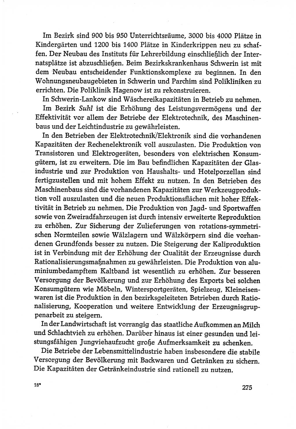 Dokumente der Sozialistischen Einheitspartei Deutschlands (SED) [Deutsche Demokratische Republik (DDR)] 1970-1971, Seite 275 (Dok. SED DDR 1970-1971, S. 275)