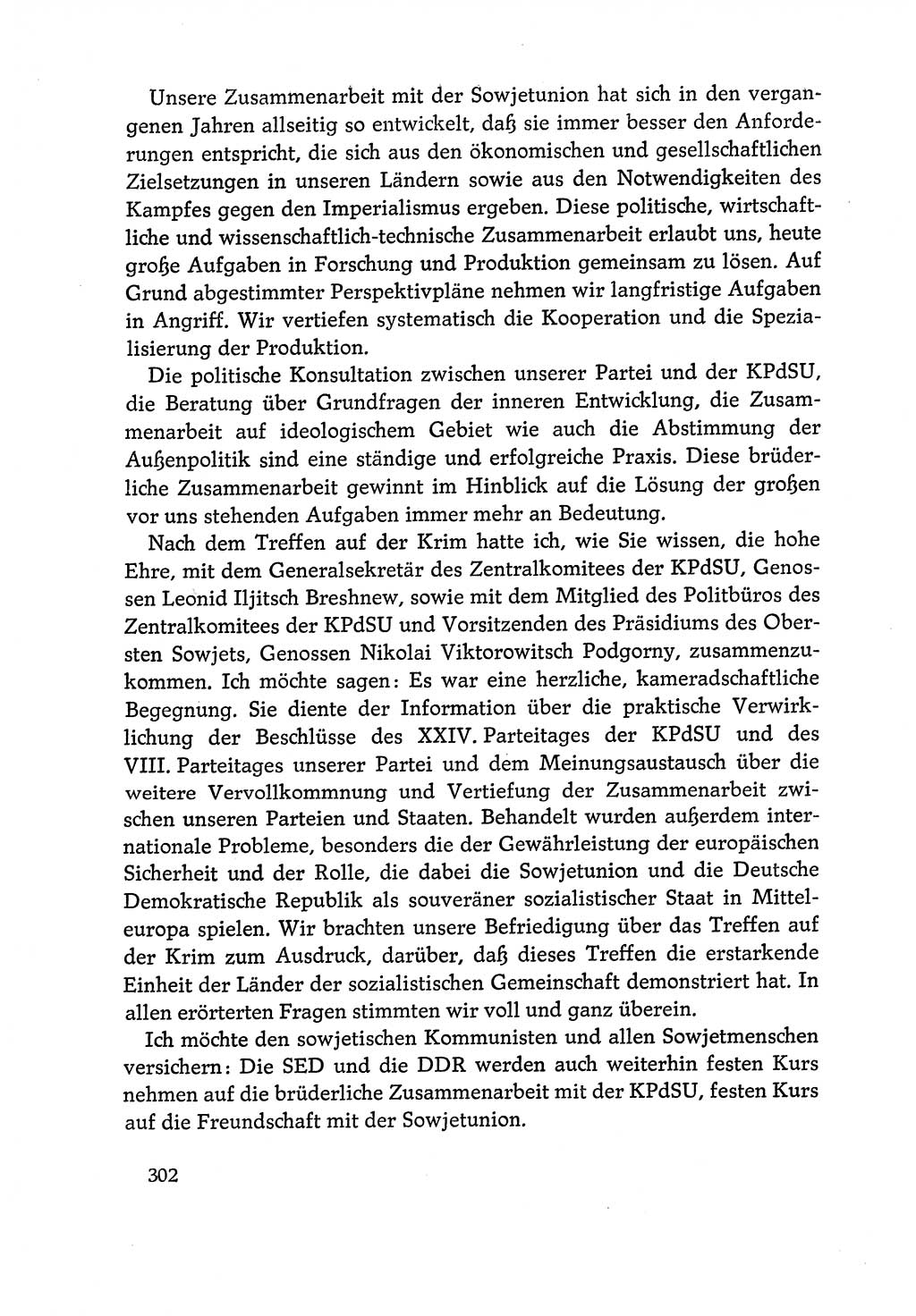 Dokumente der Sozialistischen Einheitspartei Deutschlands (SED) [Deutsche Demokratische Republik (DDR)] 1970-1971, Seite 302 (Dok. SED DDR 1970-1971, S. 302)