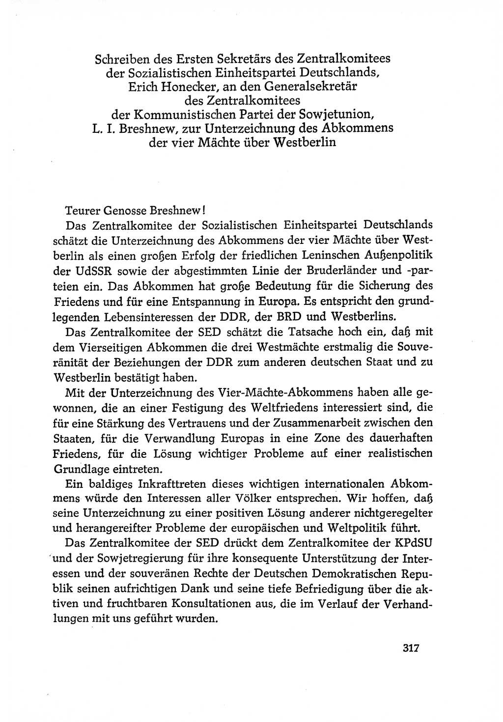 Dokumente der Sozialistischen Einheitspartei Deutschlands (SED) [Deutsche Demokratische Republik (DDR)] 1970-1971, Seite 317 (Dok. SED DDR 1970-1971, S. 317)