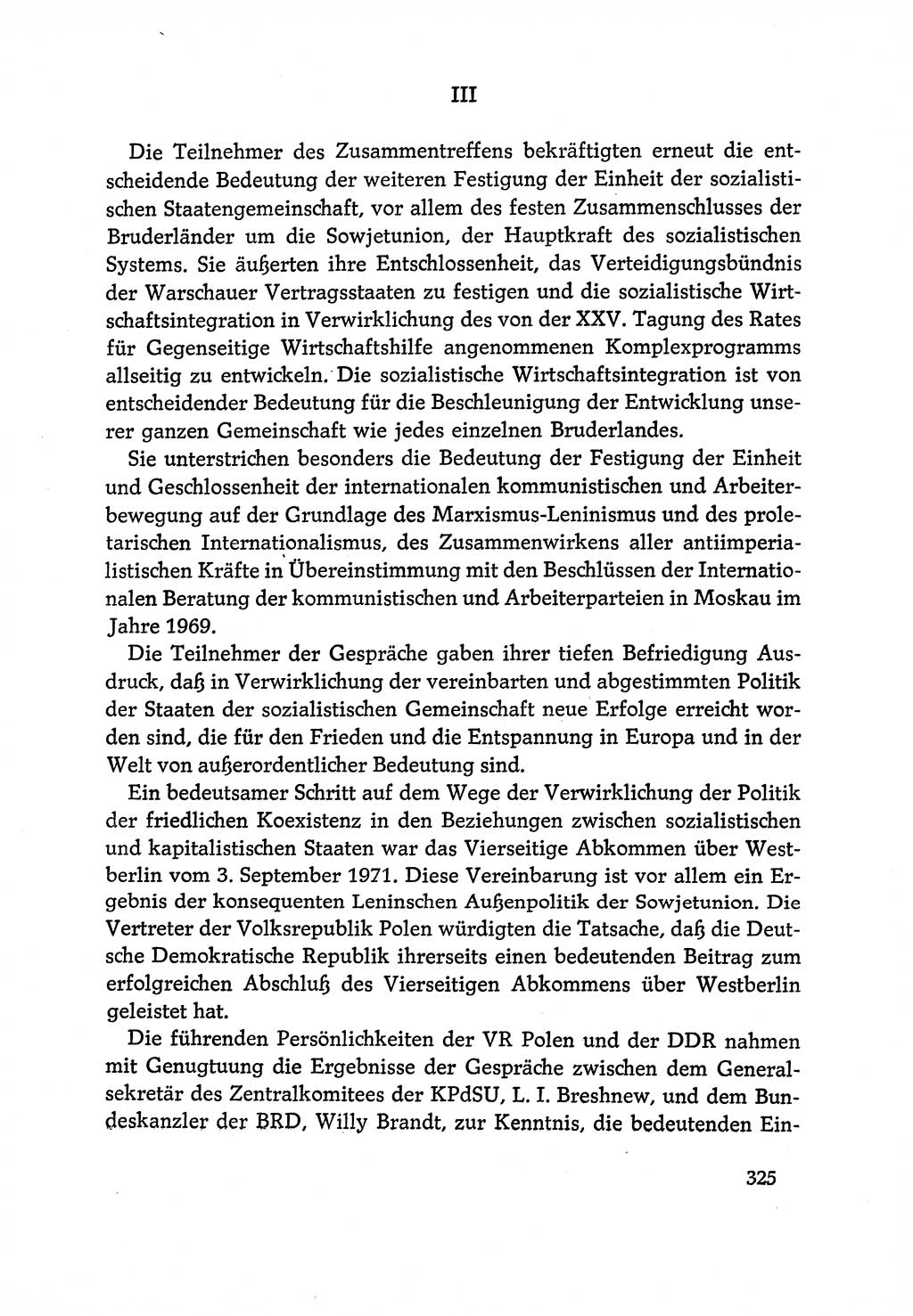 Dokumente der Sozialistischen Einheitspartei Deutschlands (SED) [Deutsche Demokratische Republik (DDR)] 1970-1971, Seite 325 (Dok. SED DDR 1970-1971, S. 325)